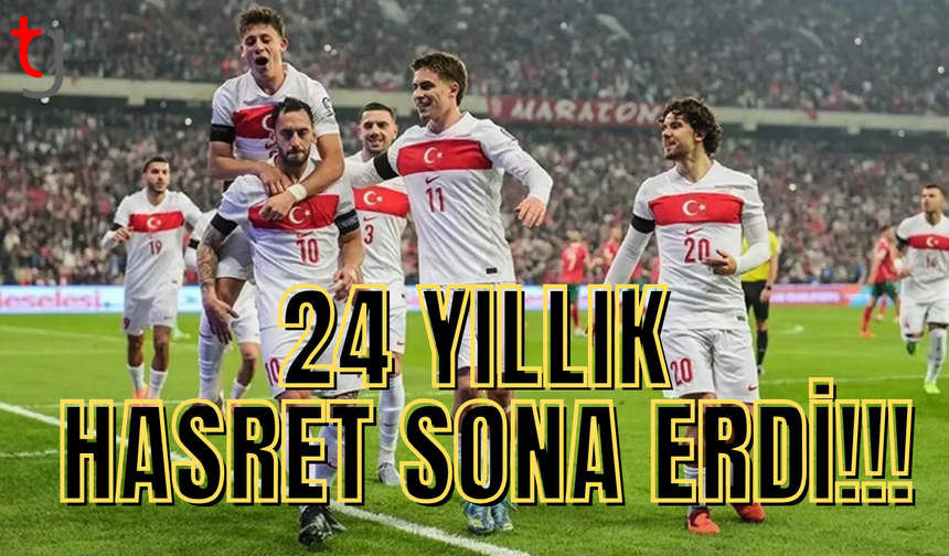 24 yıllık hasret sona erdi: Türkiye Dünya Kupası’nda