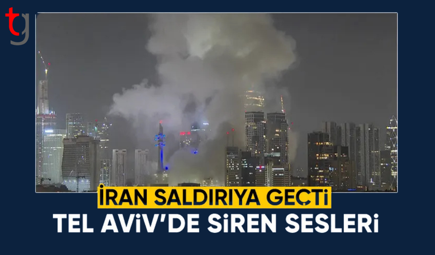 İran’dan Tel Aviv’e füze saldırısı: Şehirde dumanlar yükseldi