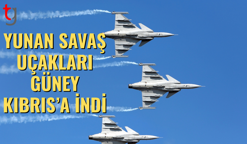 F-16’lar Güney Kıbrıs’ta