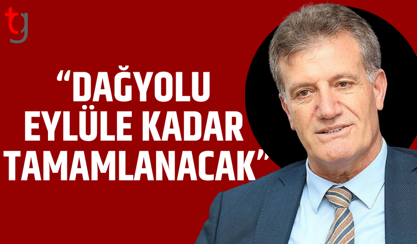 Arıklı;Dağyolu eylül ayına kadar tamamlanacak