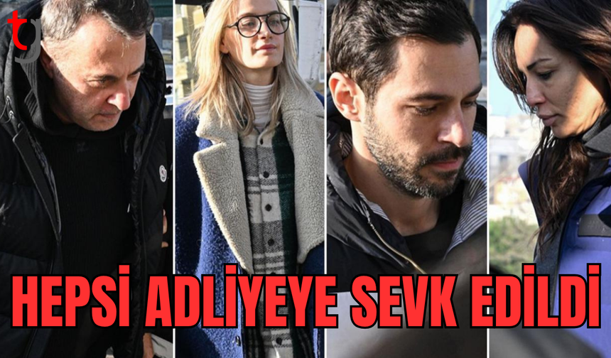 Ünlü isimler uy*şturucu soruşturmasında adliyeye sevk edildi