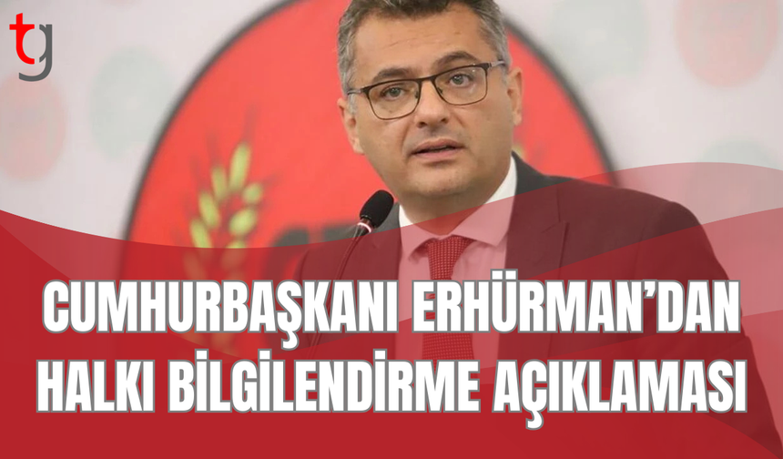 Erhürman: İran’dan füze iddiaları doğru değil