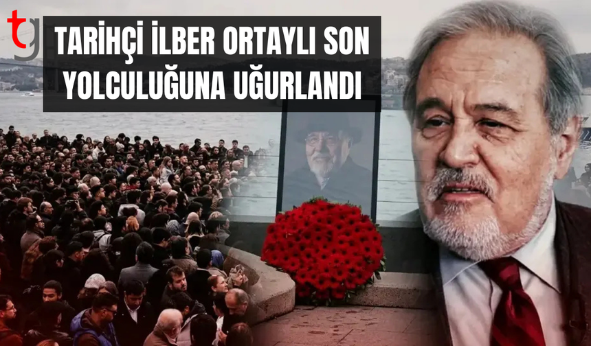 Fatih Camii’nde duygusal veda: İlber Ortaylı toprağa verildi