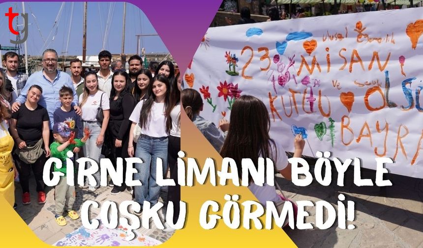Girne Limanı Böyle Coşku Görmedi!