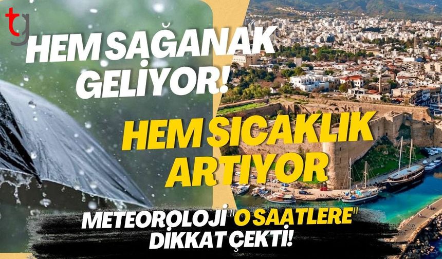 Hem Sıcak Hem Yağmur: Meteoroloji "O Saatlere" Dikkat Çekti!