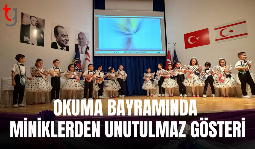 Öğrenciler okuma bayramında sahne aldı