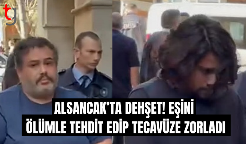 Alsancak’ta d*hşet! Eşini ölümle tehdit edip t*cavüze zorladı