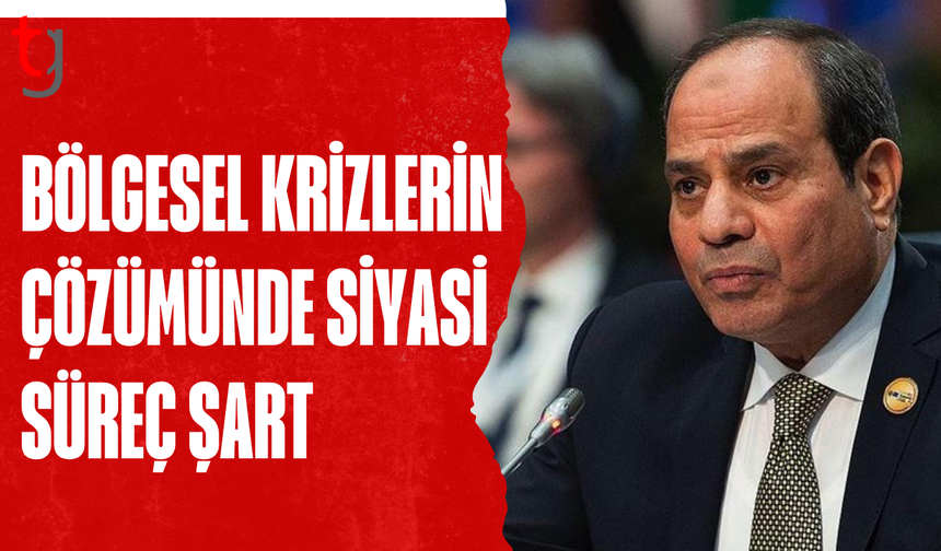 Sisi’den Güney Kıbrıs’ta siyasi çözüm vurgusu