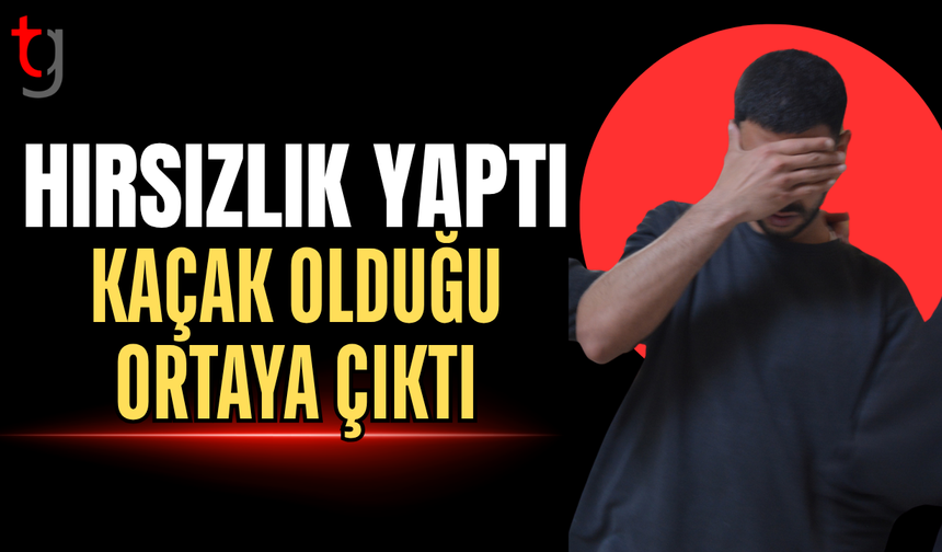 Mağazadan elektronik sigara çaldı, kaçak yaşadığı ortaya çıktı