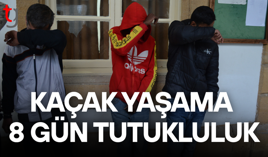 Kaçak yaşam süren 3 zanlı 8 gün tutuklu kalacak