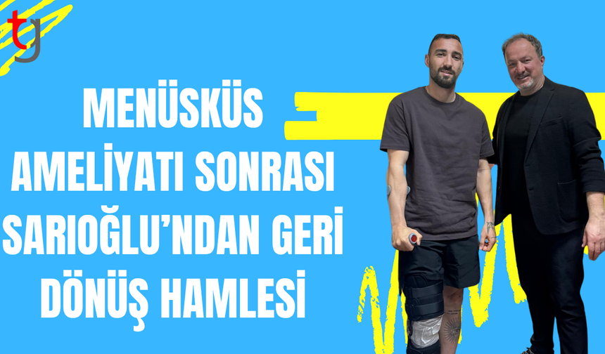 Alsancak Yeşilova kaptanı Memduh Sarıoğlu başarılı bir operasyon geçirdi