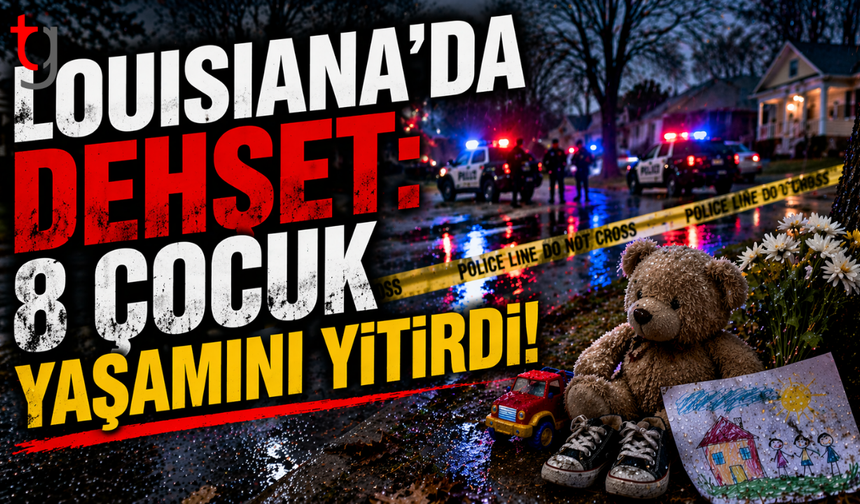 Louisiana’da d*hşet: 8 çocuk yaşamını yitirdi