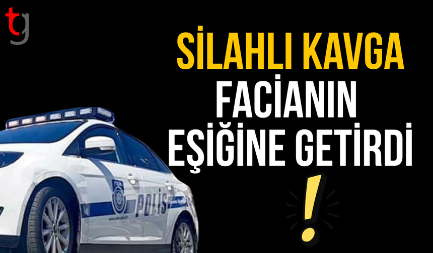 Sanayi bölgesinde silahlı kavga korkuttu
