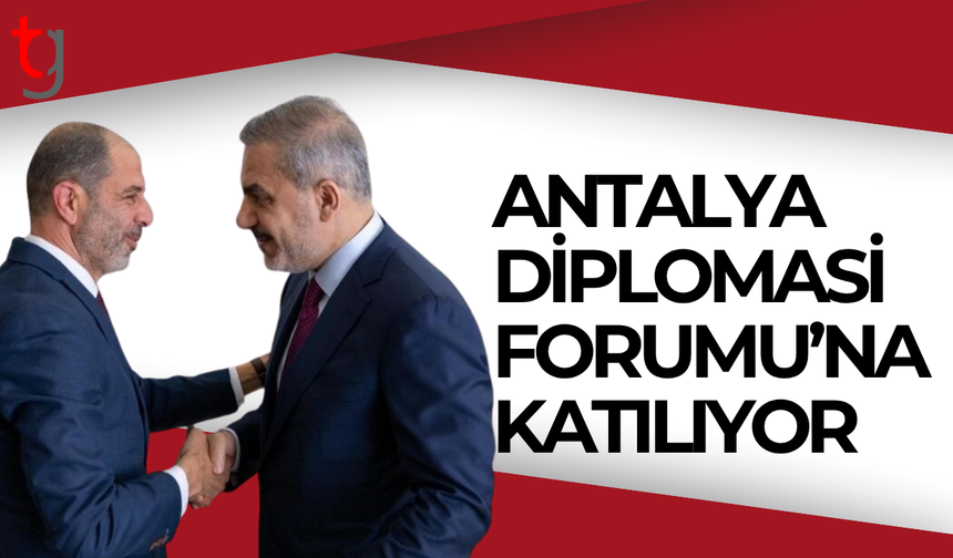 Kudret Özersay Antalya’daki diplomasi forumuna katılıyor