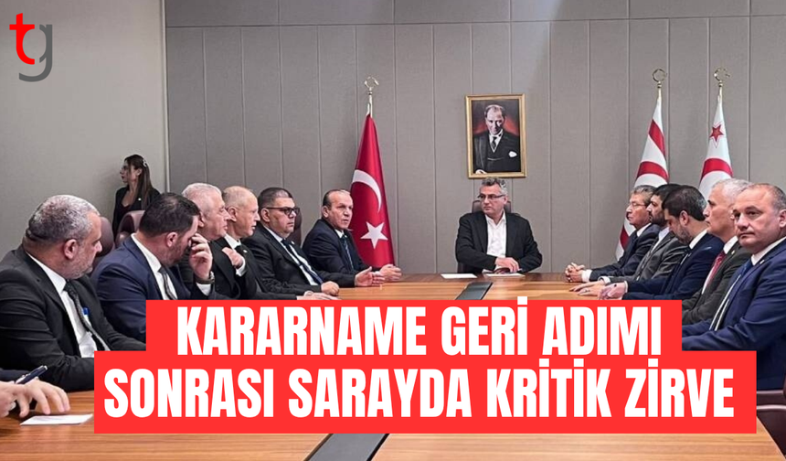 Kararname iptalinin ardından sarayda hareketlilik arttı