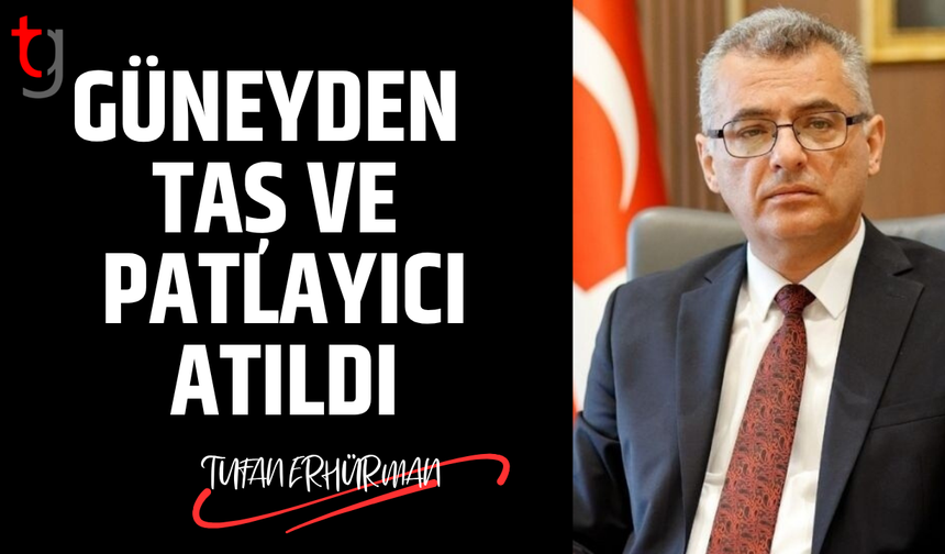 Güneyden taş ve patlayıcı atıldı, vatandaşlar zarar görmedi