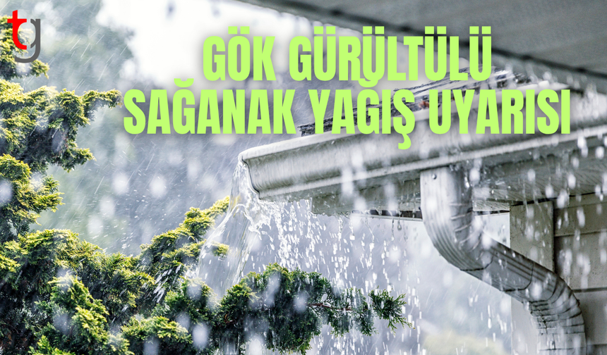 Yer yer sağanak ve gök gürültülü yağış bekleniyor