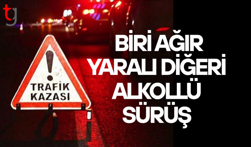Değirmenlik ve Girne’de trafik kazaları: Biri ağır, biri alkollü sürüş