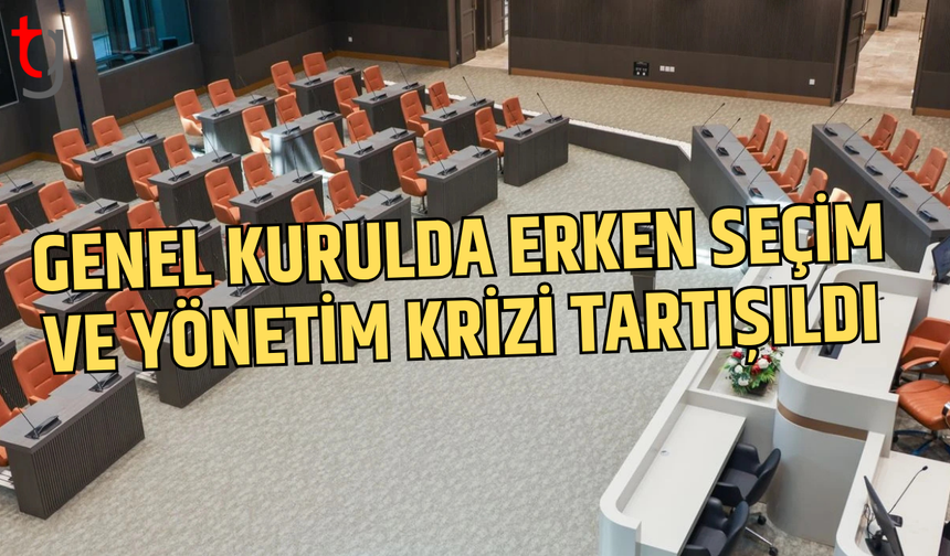 Mecliste erken seçim çağrıları yükseldi