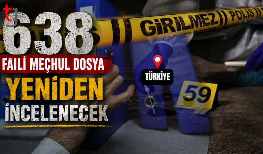638 faili meçhul dosya yeniden incelenecek