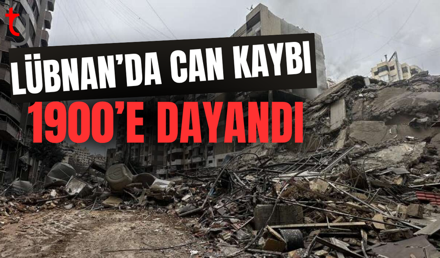 BM: Lübnan’da can kaybı 1900’e yaklaştı