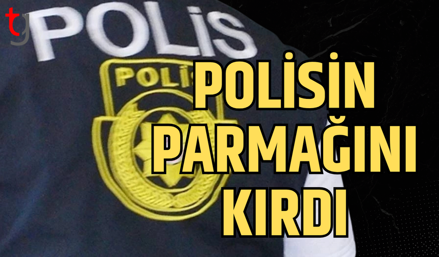 Girne’de taşkınlık çıkaran şahıs polisi darp etti
