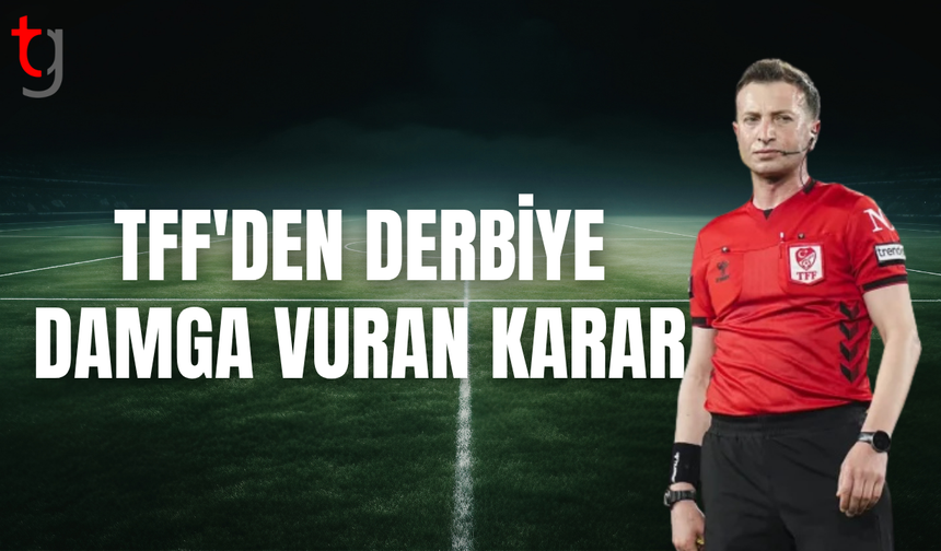 TFF'den derbi sonrası Yasin Kol kararı