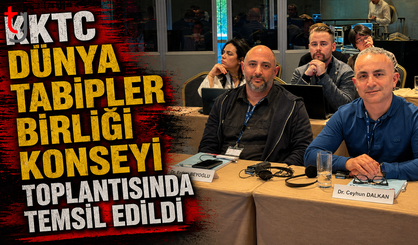 Kuzey Kıbrıs Türk Tabipler Birliği,  Dünya Tabipler Birliği Konseyi' nde