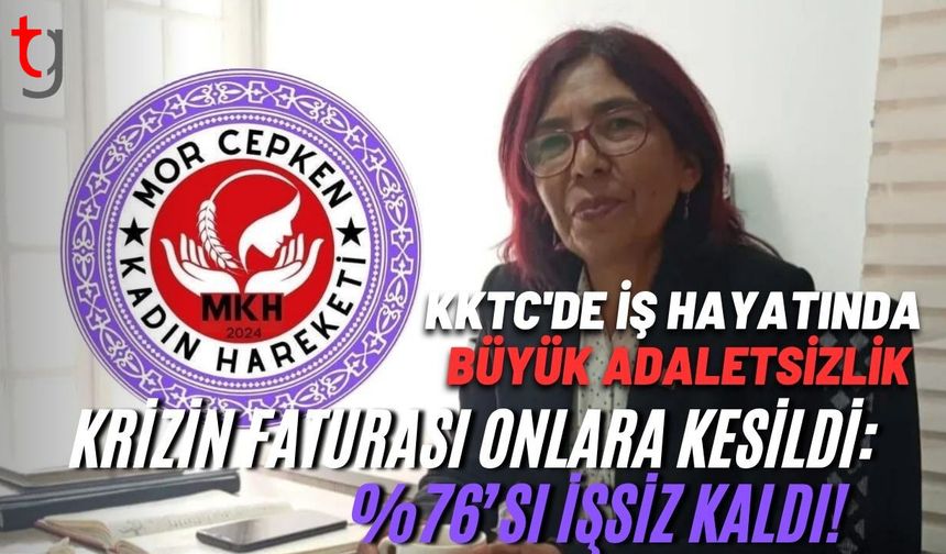 KKTC'de İş Hayatında Büyük Adaletsizlik: Krizin Faturası Onlara Kesildi:  %76’sı İşsiz Kaldı!