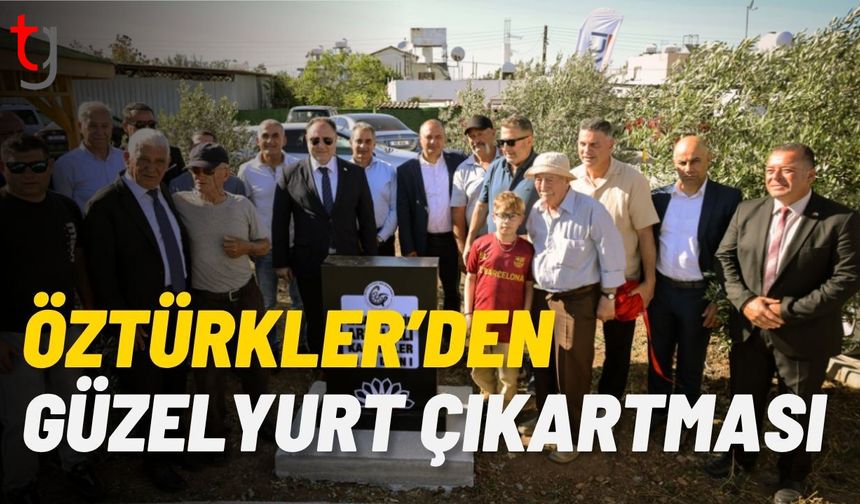 Öztürkler’den Güzelyurt Çıkartması