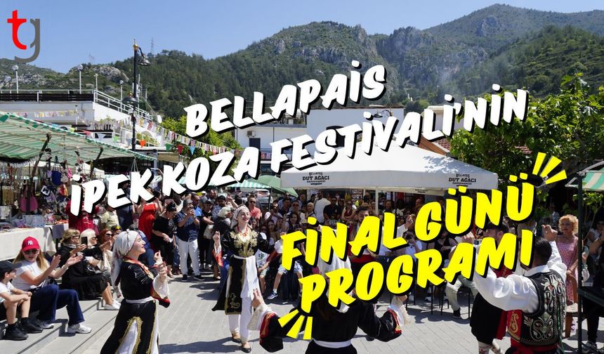 Bellapais İpek Koza Festivali’nin final günü programı