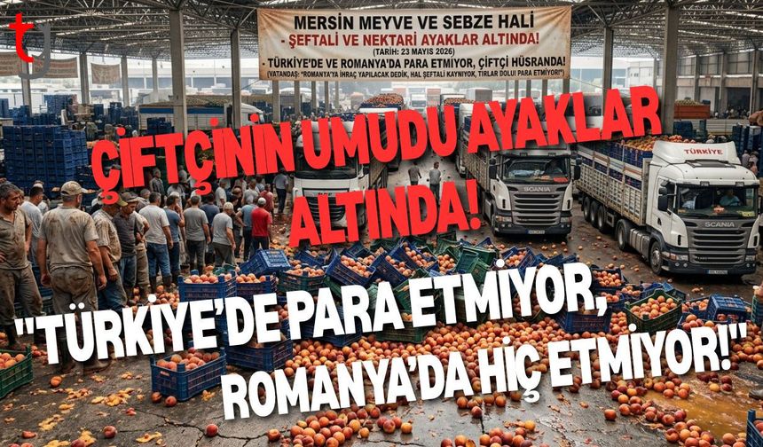 Çiftçinin  Umudu Ayaklar Altında! "Türkiye’de Para Etmiyor, Romanya’da Hiç Etmiyor!"