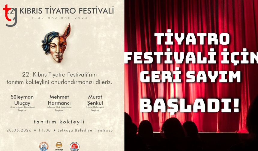 Tiyatro Festivali İçin Geri Sayım Başladı!