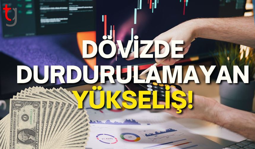 Dövizde Durdurulamayan Yükseliş!