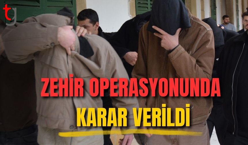 Zehir Operasyonunda Karar Verildi