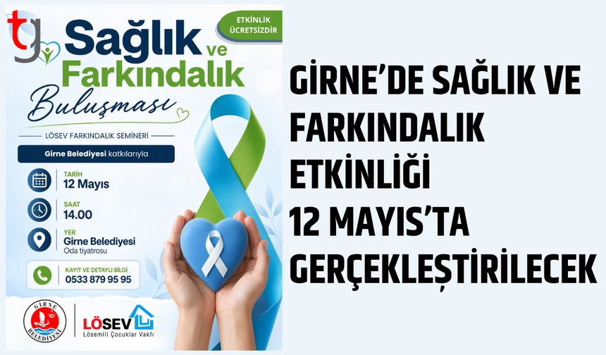 Girne’de lösemi ve kanser farkındalığına dikkat çekilecek