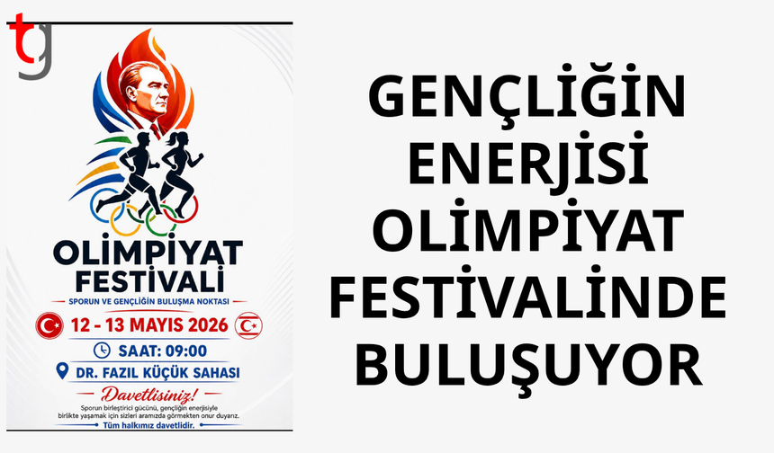 Olimpiyat ruhu gençliğin gücüyle buluşuyor