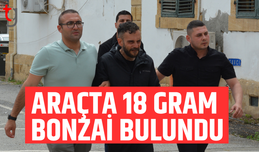 Bonzai ile yakalanan zanlı cezaevine gönderildi