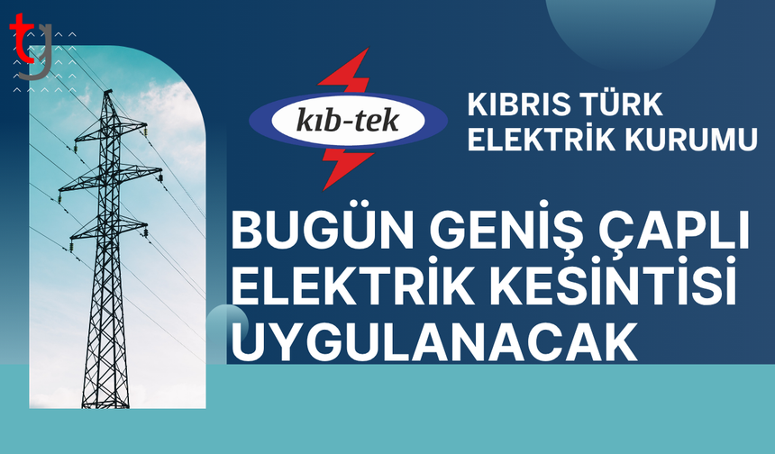 Lefkoşa’da geniş çaplı elektrik kesintisi