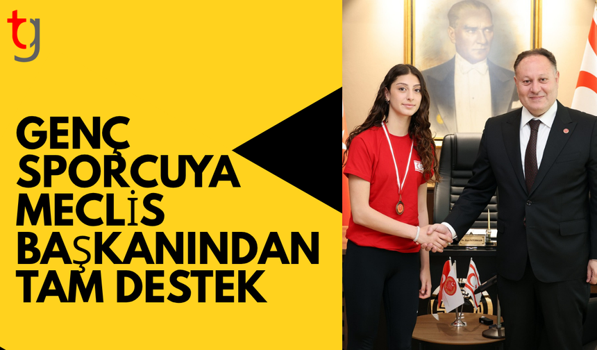 Başkan Öztürkler’den genç sporcuya destek mesajı
