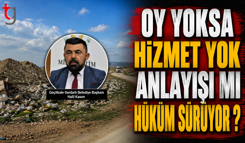 OY YOKSA HİZMET YOK ANLAYIŞI MI ?