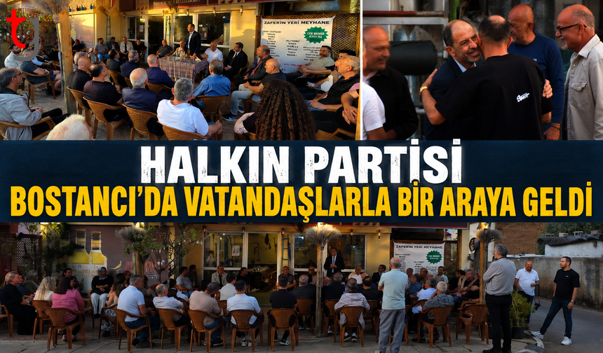 Halkın Partisi Bostancı’da Vatandaşlarla Buluştu