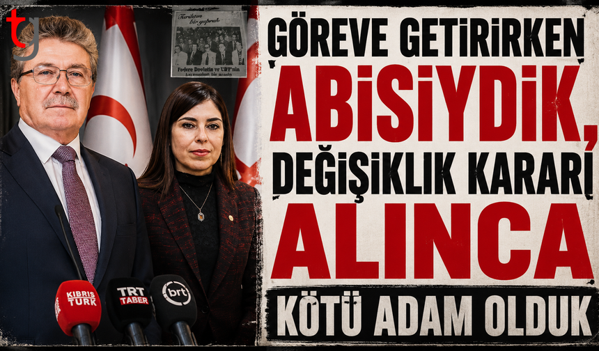 "Göreve getirirken abisiydik, değişiklik kararı alınca kötü adam olduk"