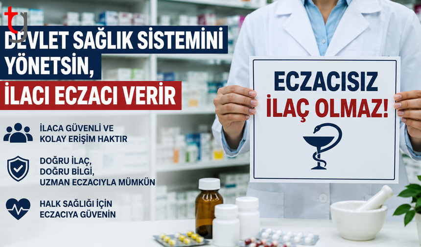 Eczacılar Sokakta: “Eczacısız İlaç Olmaz”