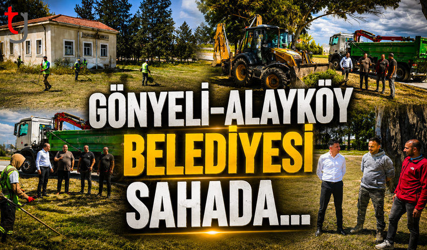 Gönyeli-Alayköy Belediyesi'nde temizlik çalışmaları hız kesmeden devam ediyor