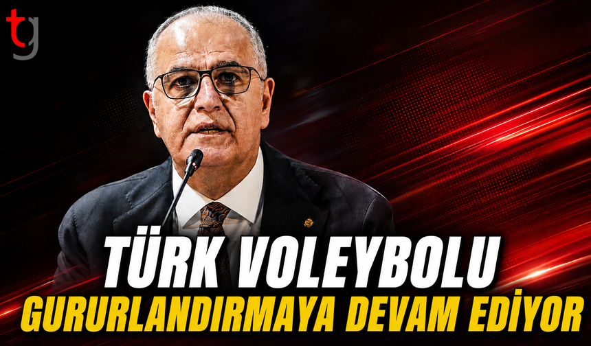 Türk Voleybolu Gururlandırmaya Devam Ediyor