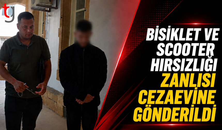 Bisiklet ve Scooter Hırsızlığı Zanlısı Cezaevine Gönderildi