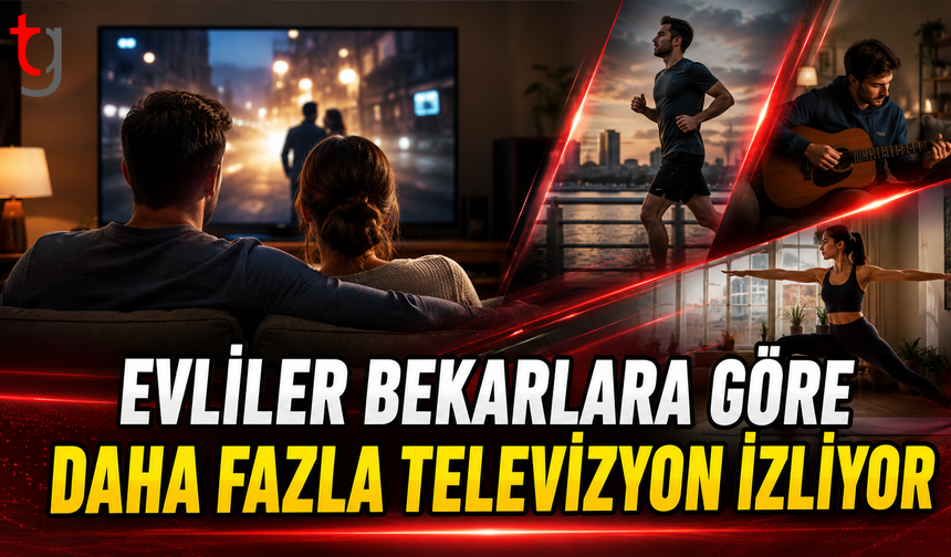Evliler Bekarlara Göre Daha Fazla Televizyon İzliyor