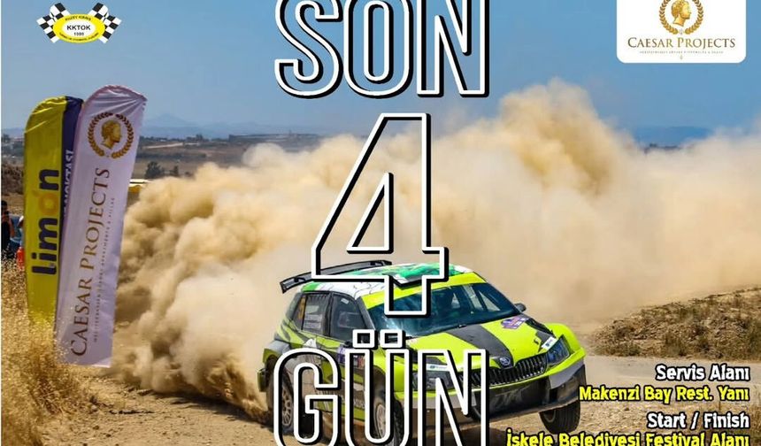 17. İskele Rallisi İçin Geri Sayım Başladı: Start 27 Haziran’da Verilecek