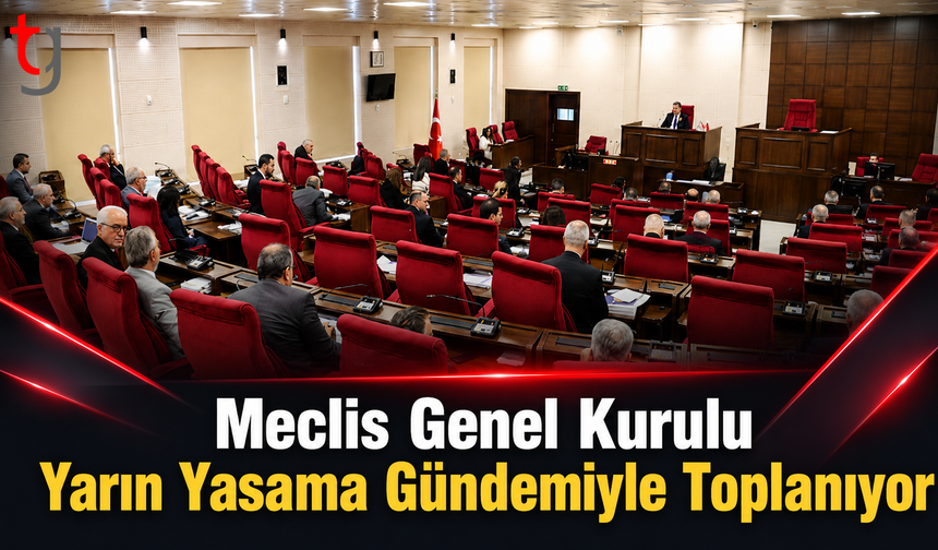 Meclis Genel Kurulu Yarın Yasama Gündemiyle Toplanıyor